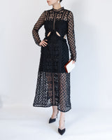 Self - Portrait(セルフ・ポートレート)のミディドレス結婚式やパーティーにぴったりのレンタルアイテム。