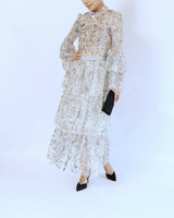 Self - Portrait(セルフ・ポートレート)のロングドレス結婚式やパーティーにぴったりのレンタルアイテム。