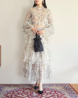 Self - Portrait(セルフ・ポートレート)のロングドレス結婚式やパーティーにぴったりのレンタルアイテム。