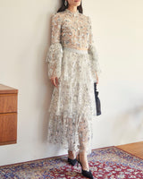 Self - Portrait(セルフ・ポートレート)のロングドレス結婚式やパーティーにぴったりのレンタルアイテム。