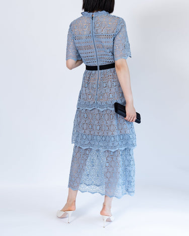 Self - Portrait(セルフ・ポートレート)のロングドレス結婚式やパーティーにぴったりのレンタルアイテム。