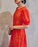 Self - Portrait(セルフ・ポートレート)のミディドレス結婚式やパーティーにぴったりのレンタルアイテム。