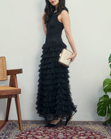 Molly Goddard(モリー ゴダード)のロングドレス結婚式やパーティーにぴったりのレンタルアイテム。