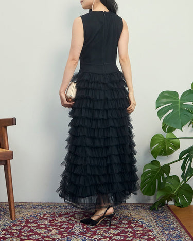 Molly Goddard(モリー ゴダード)のロングドレス結婚式やパーティーにぴったりのレンタルアイテム。