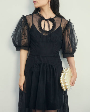 ピンク ピアス|ドロップ|花モチーフ|パーティー|Simone Rocha