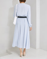 Karl Lagerfeld(カール ラガーフェルド)のミディドレス結婚式やパーティーにぴったりのレンタルアイテム。