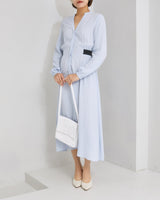 Karl Lagerfeld(カール ラガーフェルド)のミディドレス結婚式やパーティーにぴったりのレンタルアイテム。