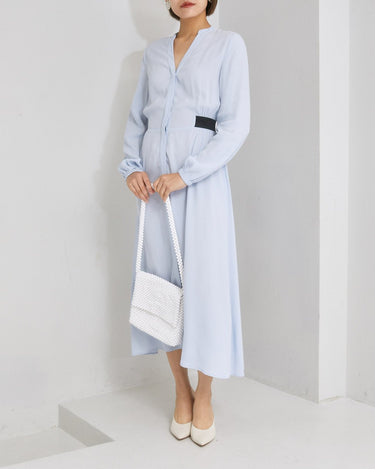 Karl Lagerfeld(カール ラガーフェルド)のミディドレス結婚式やパーティーにぴったりのレンタルアイテム。