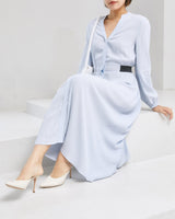 Karl Lagerfeld(カール ラガーフェルド)のミディドレス結婚式やパーティーにぴったりのレンタルアイテム。