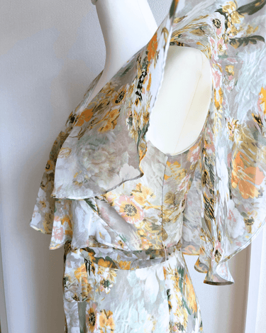 Mikael Aghal(ミカエル アグハール)のミディドレス結婚式やパーティーにぴったりのレンタルアイテム。