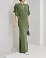 Norma Kamali(ノーマ カマリ)のロングドレス結婚式やパーティーにぴったりのレンタルアイテム。