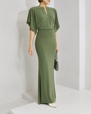 Norma Kamali(ノーマ カマリ)のロングドレス結婚式やパーティーにぴったりのレンタルアイテム。