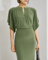 Norma Kamali(ノーマ カマリ)のロングドレス結婚式やパーティーにぴったりのレンタルアイテム。