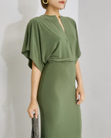 Norma Kamali(ノーマ カマリ)のロングドレス結婚式やパーティーにぴったりのレンタルアイテム。