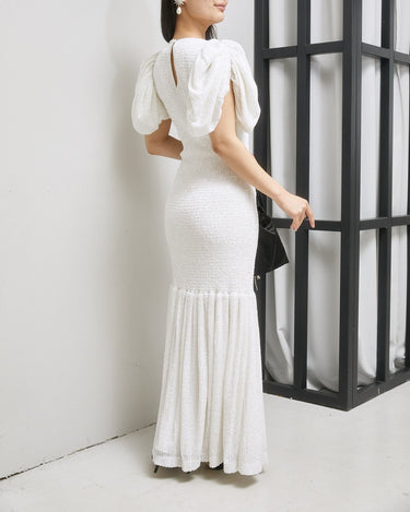 Rotate Birger Christensen(ローテート ビルガー クリステンセン)のロングドレス結婚式やパーティーにぴったりのレンタルアイテム。