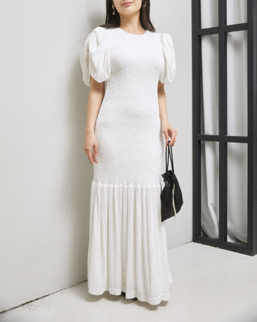 Rotate Birger Christensen(ローテート ビルガー クリステンセン)のロングドレス結婚式やパーティーにぴったりのレンタルアイテム。