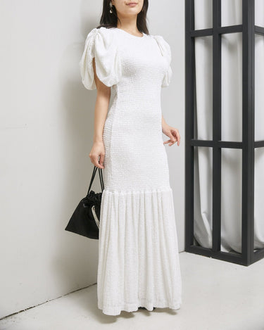 Rotate Birger Christensen(ローテート ビルガー クリステンセン)のロングドレス結婚式やパーティーにぴったりのレンタルアイテム。