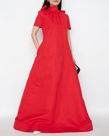 Staud(スタウド)のロングドレス結婚式やパーティーにぴったりのレンタルアイテム。