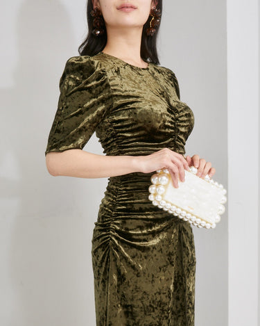 Sea New York(シー ニューヨーク)のミディドレス結婚式やパーティーにぴったりのレンタルアイテム。