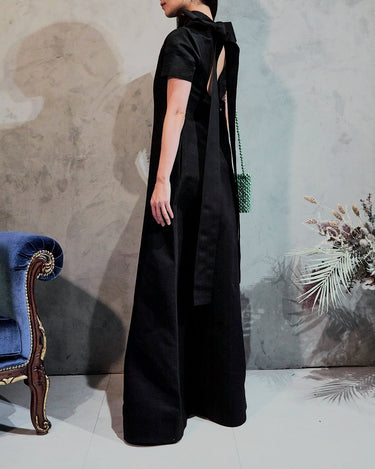 レンタルドレス|Staud|ブラック|ロング丈|イブニング