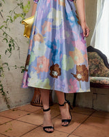 Stine Goya(スティーヌ ゴヤ)のミディドレス結婚式やパーティーにぴったりのレンタルアイテム。