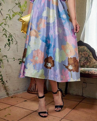 Stine Goya(スティーヌ ゴヤ)のミディドレス結婚式やパーティーにぴったりのレンタルアイテム。