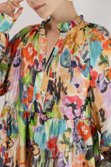 Stine Goya(スティーヌ ゴヤ)のひざ丈ドレス結婚式やパーティーにぴったりのレンタルアイテム。