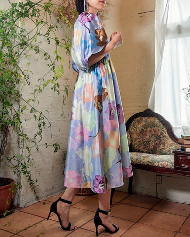 Stine Goya(スティーヌ ゴヤ)のミディドレス結婚式やパーティーにぴったりのレンタルアイテム。