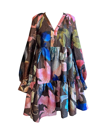 Stine Goya(スティーヌ ゴヤ)のひざ丈ドレス結婚式やパーティーにぴったりのレンタルアイテム。