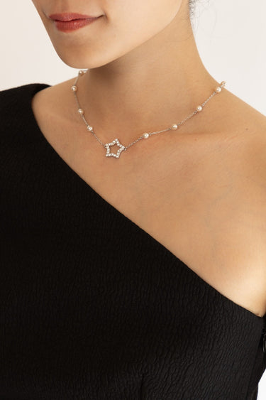 Swarovski(スワロフスキー)のネックレス結婚式やパーティーにぴったりのレンタルアイテム。