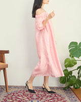 レンタルドレス|Stine Goya|サテン|ミディ丈|結婚式お呼ばれ