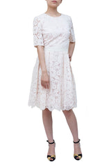 Ted Baker(テッド ベーカー)のひざ丈ドレス結婚式やパーティーにぴったりのレンタルアイテム。