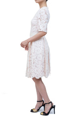 Ted Baker(テッド ベーカー)のひざ丈ドレス結婚式やパーティーにぴったりのレンタルアイテム。