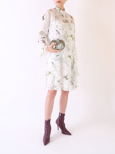 Ted Baker(テッド ベーカー)のひざ丈ドレス結婚式やパーティーにぴったりのレンタルアイテム。