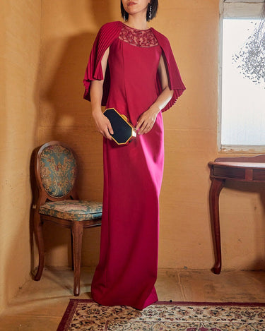 レンタルドレス|Theia|ピンク|ロング丈|パーティー