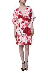 Tomaso Stefanelli(トマソ ステファネリ)のひざ丈ドレス結婚式やパーティーにぴったりのレンタルアイテム。