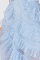 Bcbgmaxazria(ビーシービージーマックスアズリア)のロングドレス結婚式やパーティーにぴったりのレンタルアイテム。