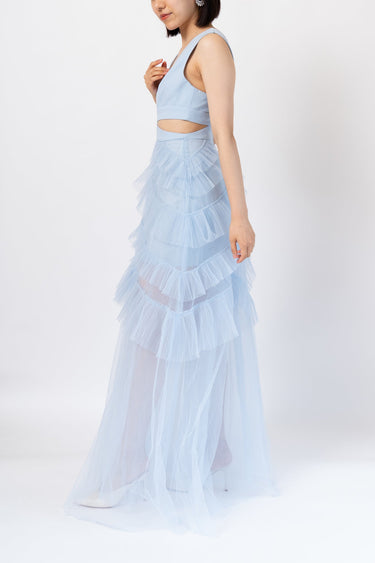 Bcbgmaxazria(ビーシービージーマックスアズリア)のロングドレス結婚式やパーティーにぴったりのレンタルアイテム。