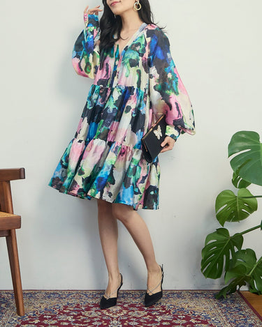 Stine Goya(スティーヌ ゴヤ)のひざ丈ドレス結婚式やパーティーにぴったりのレンタルアイテム。