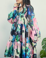 Stine Goya(スティーヌ ゴヤ)のひざ丈ドレス結婚式やパーティーにぴったりのレンタルアイテム。