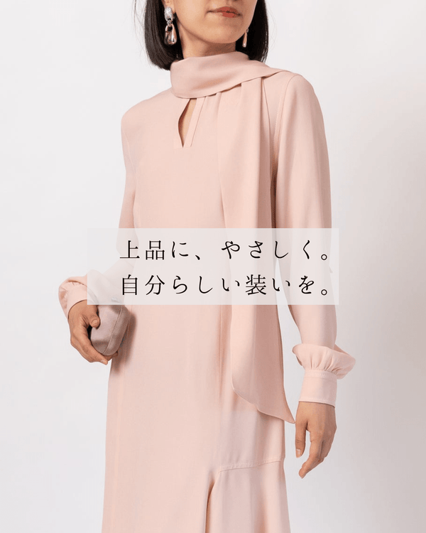 60代以上に人気の結婚式ゲストドレス