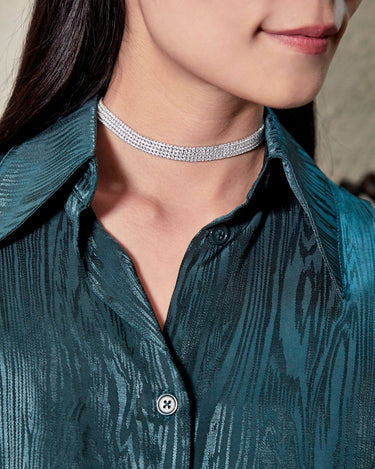 By Adina Eden（バイ アディーナ エデン）のネックレス結婚式やパーティーにぴったりのレンタルアイテム。