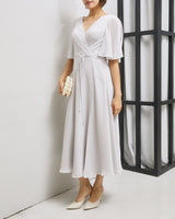 Marchesa Notte Bridesmaids Rome ドレス 全身 斜め - Vネック
