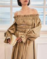 Aje（アジェ）のロングドレス結婚式やパーティーにぴったりのレンタルアイテム。