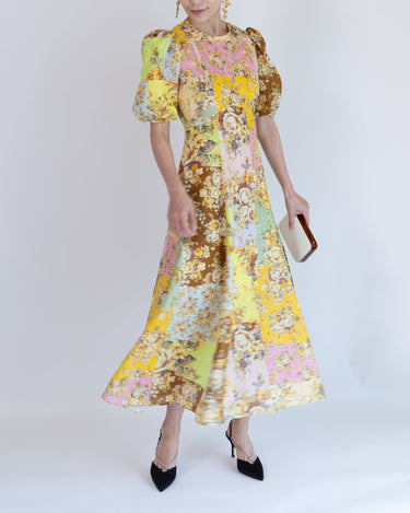 Alémais（アレメ）のミディドレス結婚式やパーティーにぴったりのレンタルアイテム。