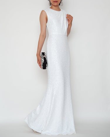 Badgley Mischka（バッジェリー ミシュカ）のロングドレス結婚式やパーティーにぴったりのレンタルアイテム。