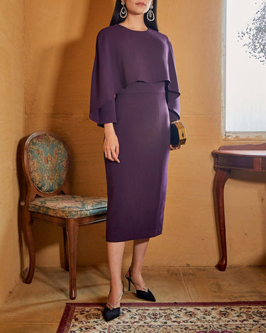 Badgley Mischka（バッジェリー ミシュカ）のミディドレス結婚式やパーティーにぴったりのレンタルアイテム。