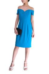 Badgley Mischka（バッジェリー ミシュカ）のひざ丈ドレス結婚式やパーティーにぴったりのレンタルアイテム。