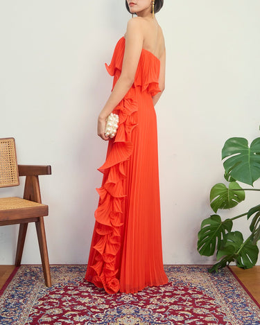Badgley Mischka（バッジェリー ミシュカ）のロングドレス結婚式やパーティーにぴったりのレンタルアイテム。