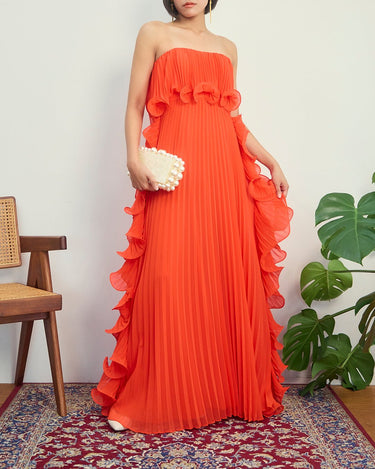 Badgley Mischka（バッジェリー ミシュカ）のロングドレス結婚式やパーティーにぴったりのレンタルアイテム。